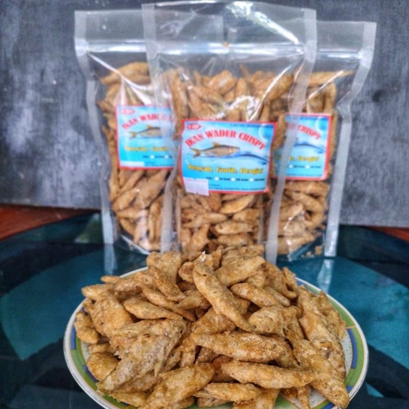 

WADER CRISPY WADER GORENG 100GR BERGIZI ENAK GURIH RENDAH MINYAK