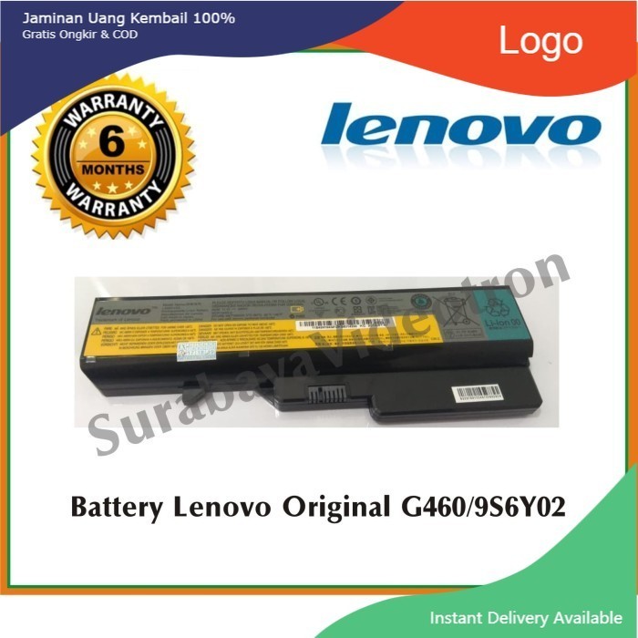 Baterai Original Lenovo G460 G465 G470 G475 B470 B570