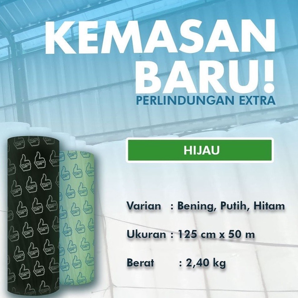 

BUBBLE WRAP PROMO 2.4KG (Merk Tentatif) UKURAN 50M x 125CM