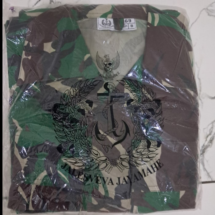 promo ✨ -Baju PDL Malvinas TNI AL Jatah Baju PDL Pembagian Asli Pakaian Dinas - Jatah AL, EB