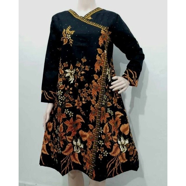 TUNIK TERBARU/BATIK/BATIK WANITA MODERN/BAJU WANITA/FASHION WANITA/BAJU BATIK/BAJU ATASAN/BAJU/TUNIK