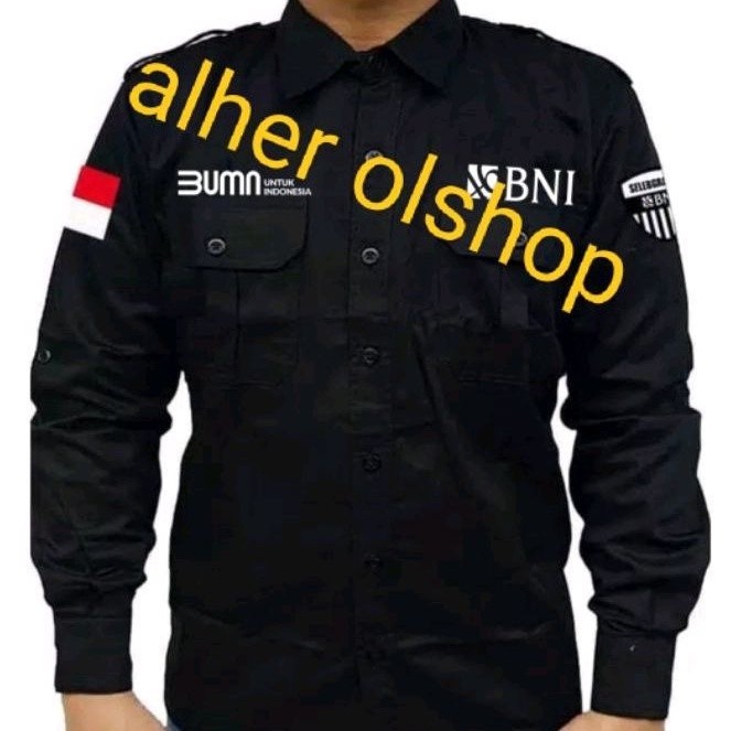 kemeja Bank BNI Kemeja BNi seragam bank BNI seragam BNI baju dinas Bank BNI baju dinas BNI baju kerj