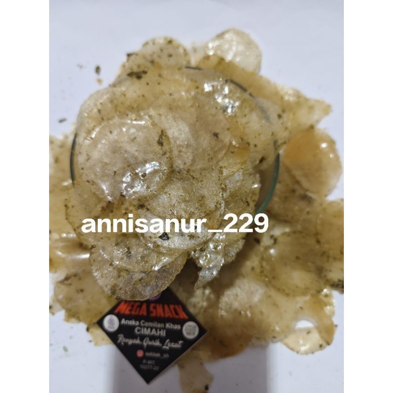 

Keripik Kaca / Keripik Beling 100% mega snack (40g+)