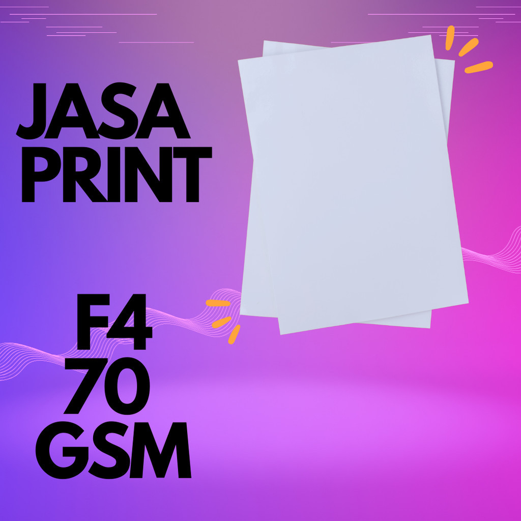 

JASA PRINT F4 70 GSM