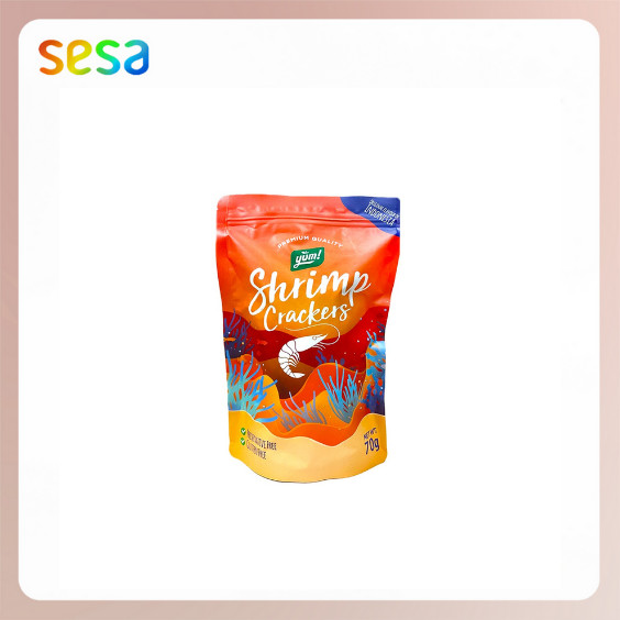 

YUM! Shrimp Chips 70gr - Keripik Gluten MSG Free