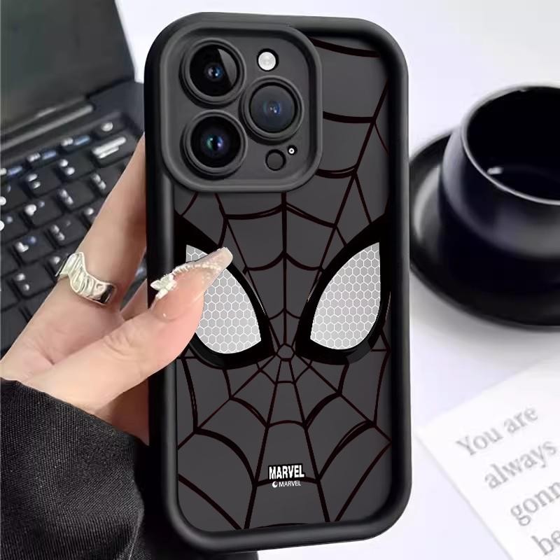 Case HP For Infinix Hot 10 Play Hot 10 Lite Hot 11 Play Hot 30i Hot 30 Play Hot 30 Play NFC Casing Softcase Kesing Cesing Phone Soft Cassing Anime Spider-Man Cartoon Animation Untuk Silicone Kasing So