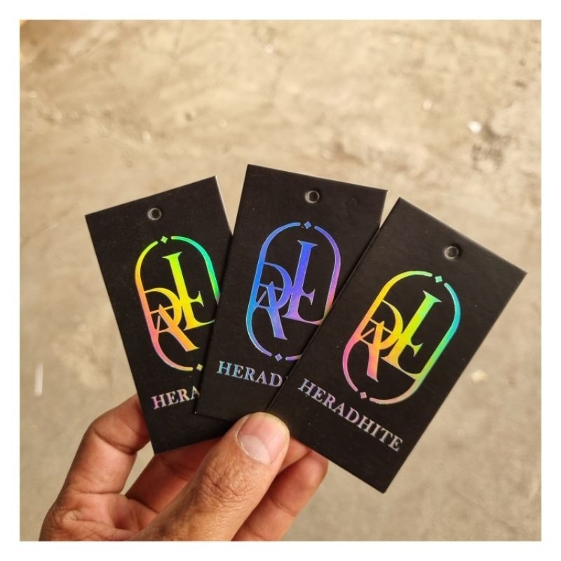 

hangtag premium hangtag foil hangtag embos hangtag elegan hangtag foil embos