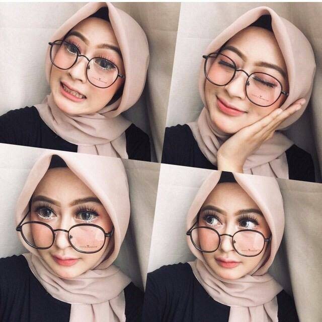KACAMATA PRIA WANITA FRAME BULAT TEBAL PAULINE 2261 LENSA MINUS TINGGI PHOTOCROMIC ANTI RADIASI KOMP