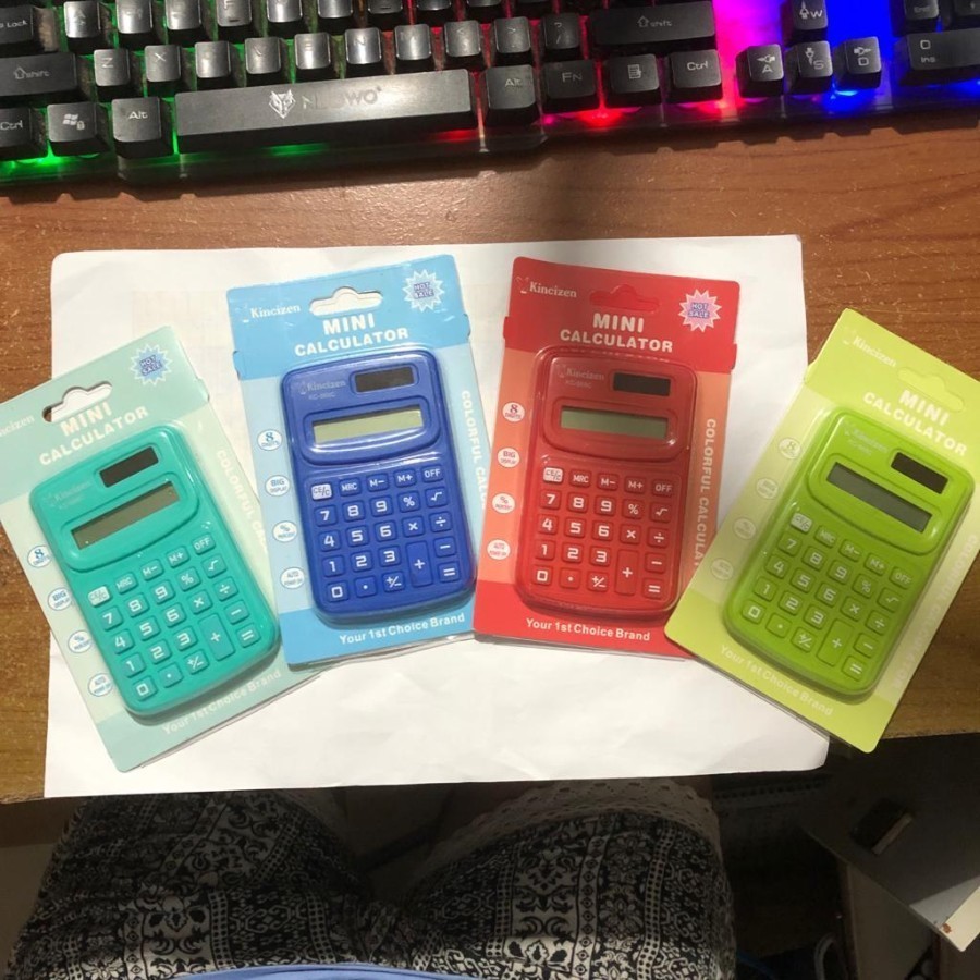 

Kalkulator Kincizen KC 568C 8Digits / kalkulator mini