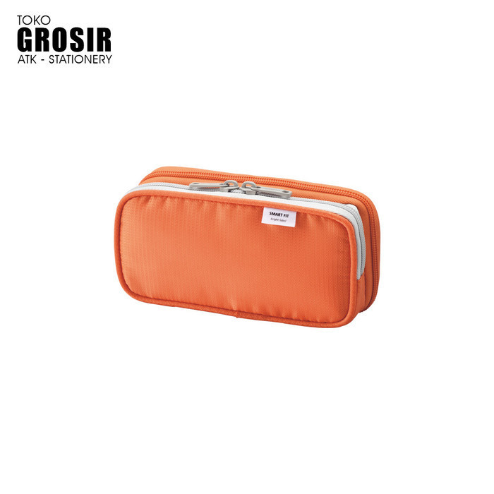 

LIHIT LAB TEMPAT ALAT TULIS Double pen case large A-7661 - Orange