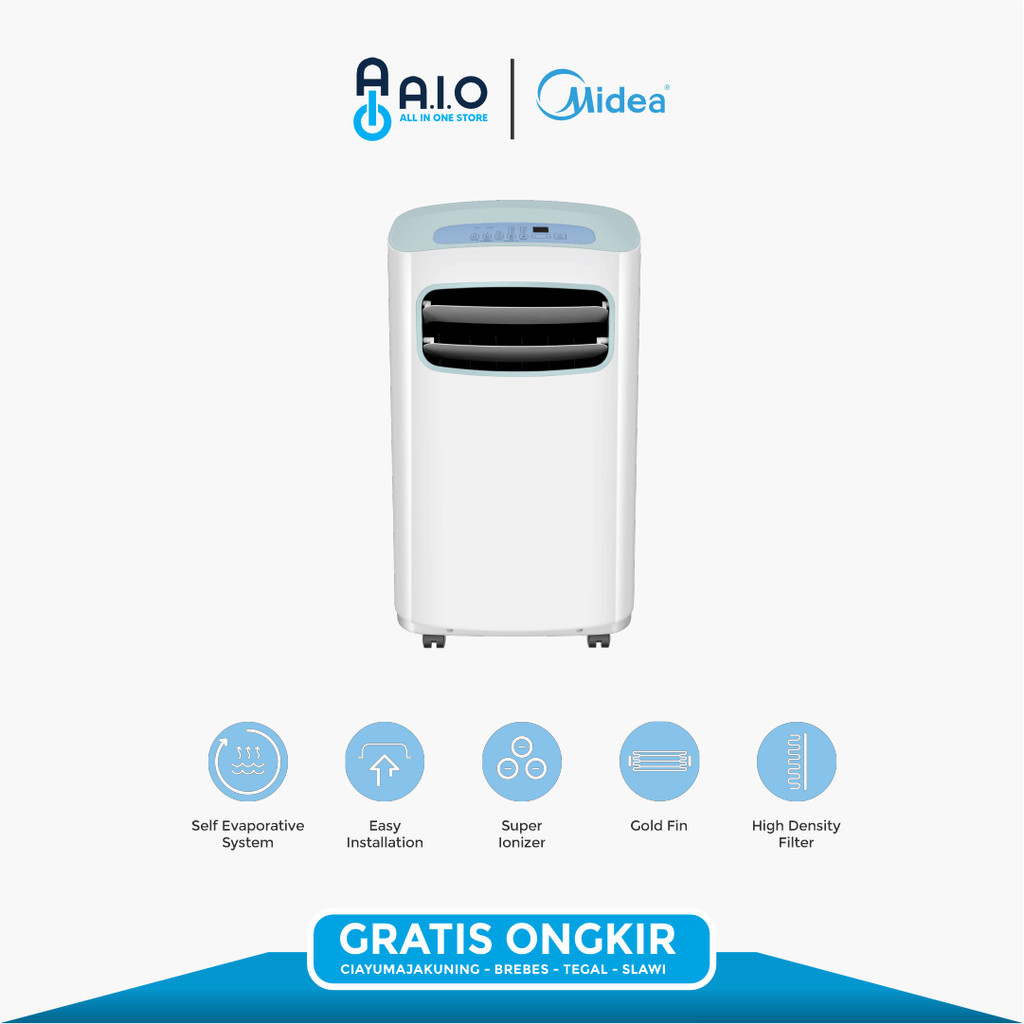 MIDEA - AC PORTABLE 1.5 PK - MPF2-12CRN1