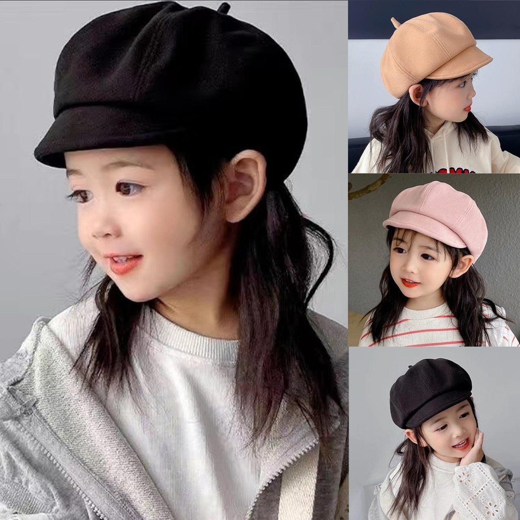 TOPI ANAK PEREMPUAN TOPI BARET ANAK PEREMPUAN CAP KIDS USIA REMAJA CEWEK DIATAS 10 TAHUN 4 WARNA STY
