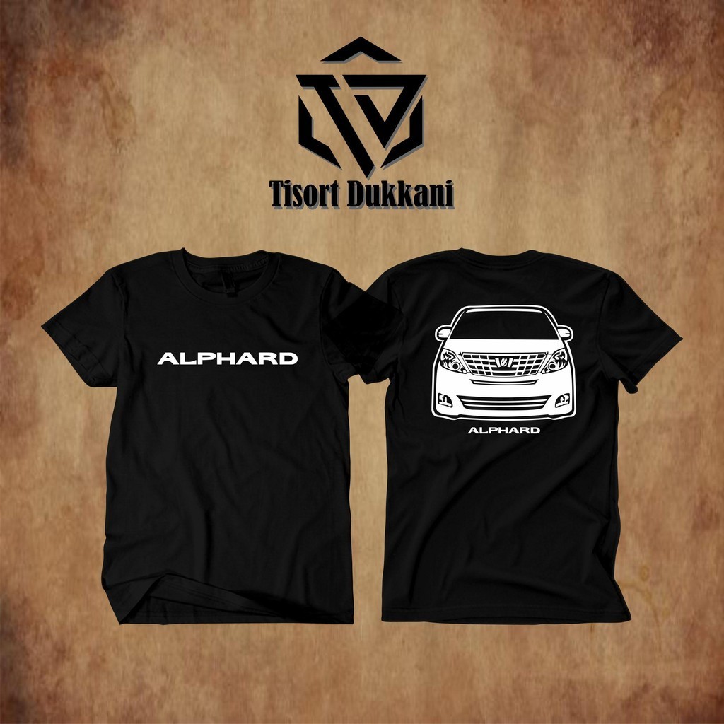 KAOS BAJU MOBIL TOYOTA ALPHARD PREMIUM
