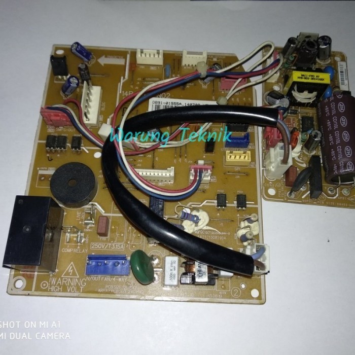 RR27 Modul Pcb Ac Samsung Smart Virus Doctor Triangle Arus DC Fan DC