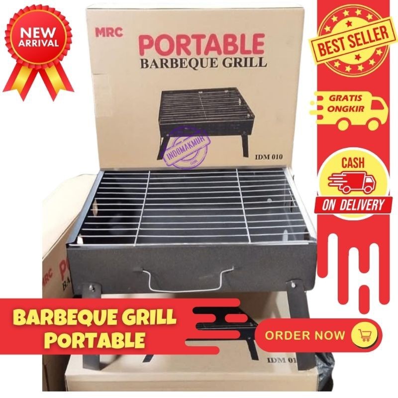 Panggangan Portable Barbeque Grill Praktis Serbaguna, Alat Panggangan Serbaguna