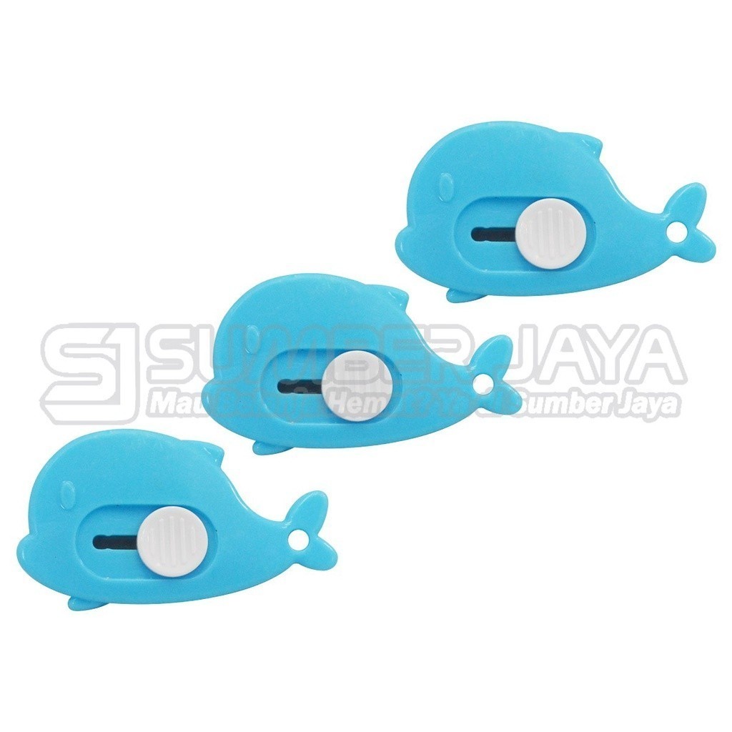 

Cutter Mini Lucu Karakter Pembuka Paket Unboxing Alat Potong Kertas
