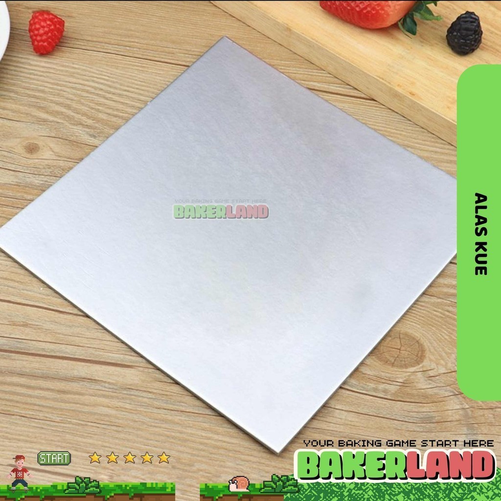 Alas Kue / Alas Kue Tart / Alas Kue Ulang tahun / Alas Kue Silver