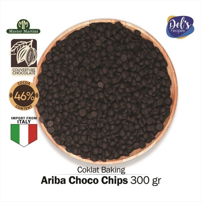 

Terbaru~ sukron_86 Ariba Couverture Choco Chips - Coklat Chip Kovertur 300gr