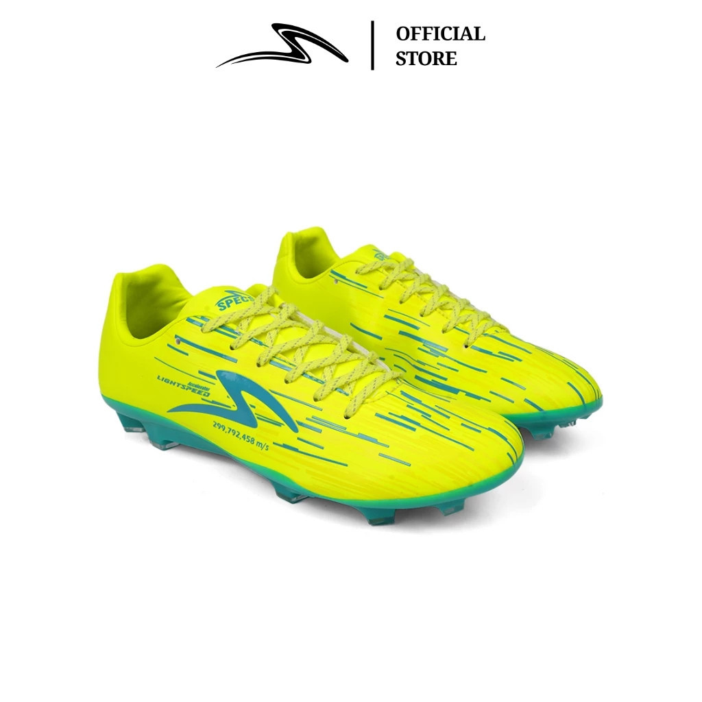 PROMO SEPATU SPECS LIGHTSPEED REBORN -SAFETY YELLOW/CRESCENT GREEN (100% ORIGINAL) sepatu bola keren sepatu bola kekinian sepatu bola terbaru sepatu bola unisex sepatu bola terawet sepatu bola terkece