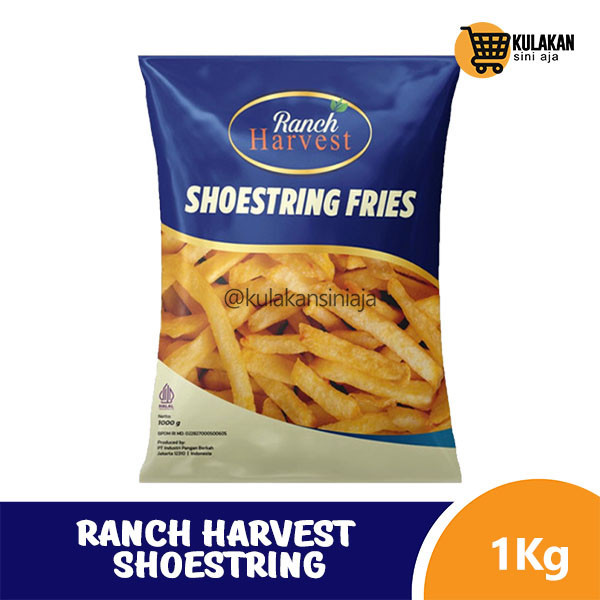 

Ranch Harvest Potato Shoestring Kentang Goreng 1kg