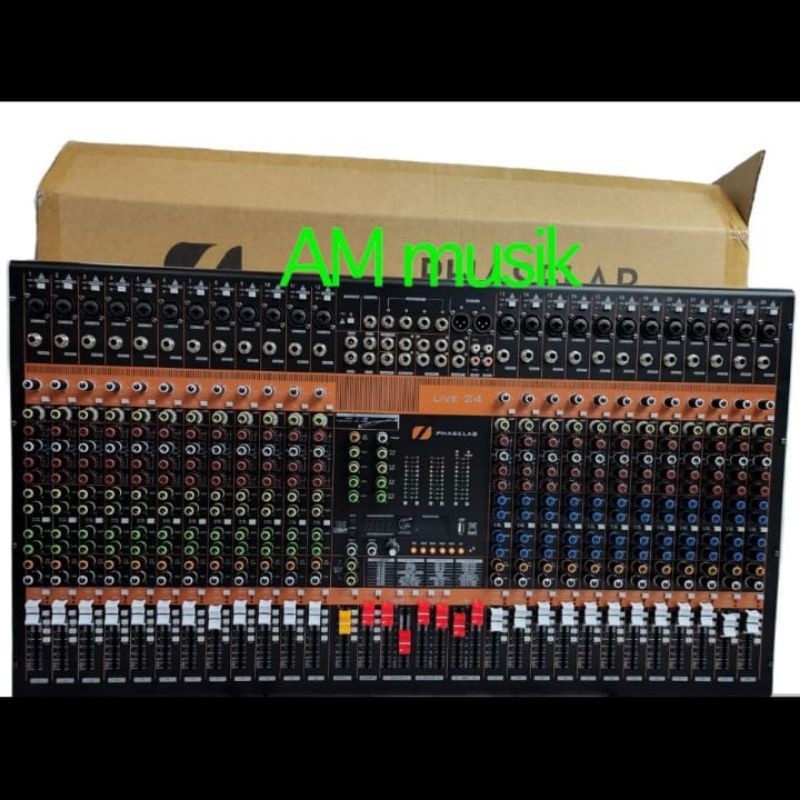 MIXER AUDIO PHASELAB LIVE 24 CHANNEL PHASELAB LIVE24
