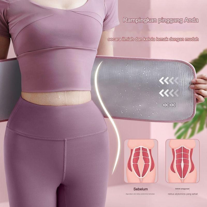 Penurunan Berat Badan Lari Kebugaran/Violly Keringat Penopang Pinggang/Olahraga Pinggang Membentuk S