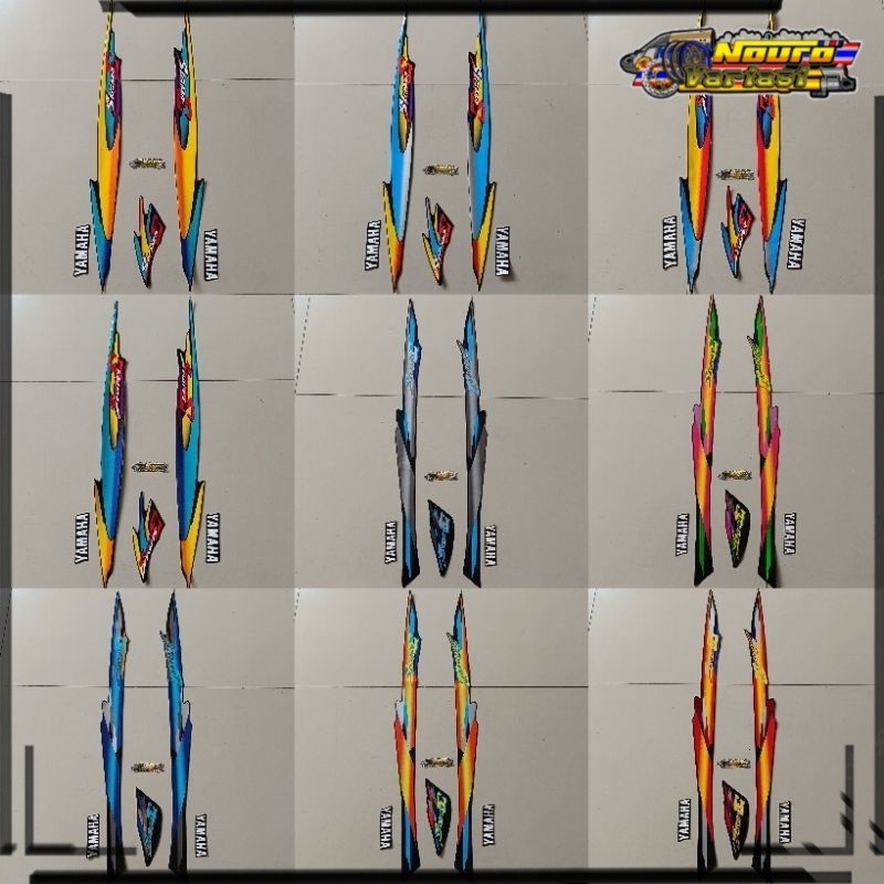 COD Striping Yamaha Sigma body standar light stiker