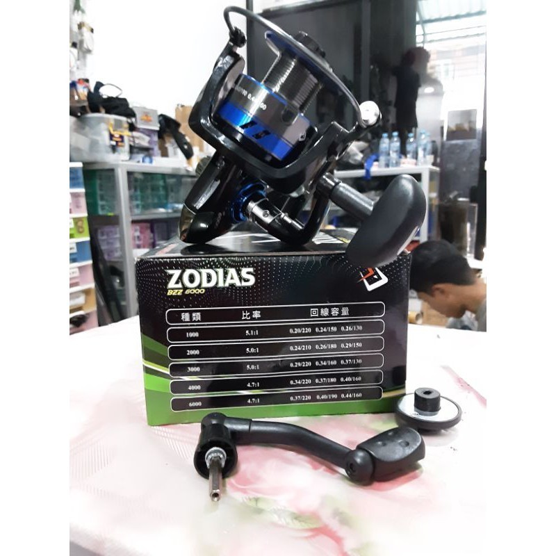 Reel pancing Daido zodias ukuran 1000 2000 3000 4000 6000