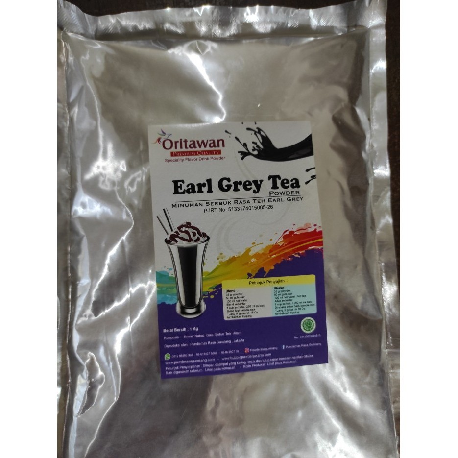 

[Ready] Earl Grey Tea Powder