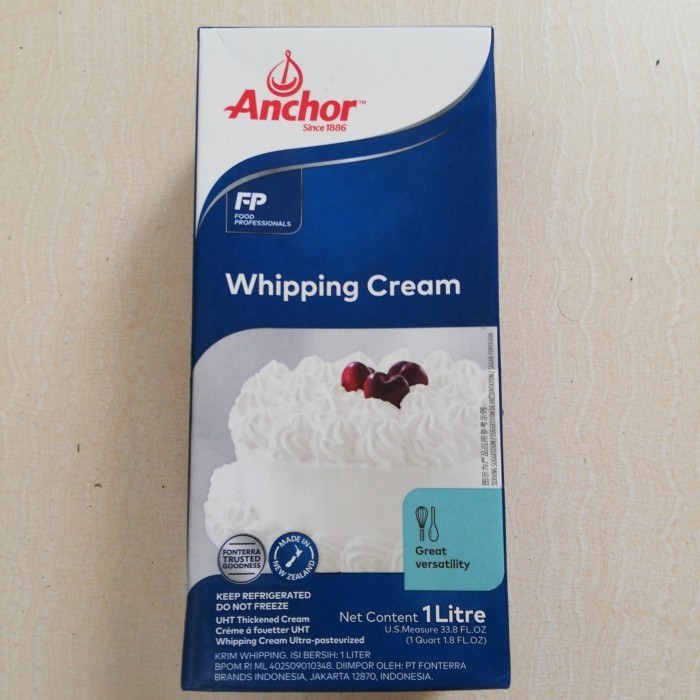 

anchor whipping cream 1 liter whip