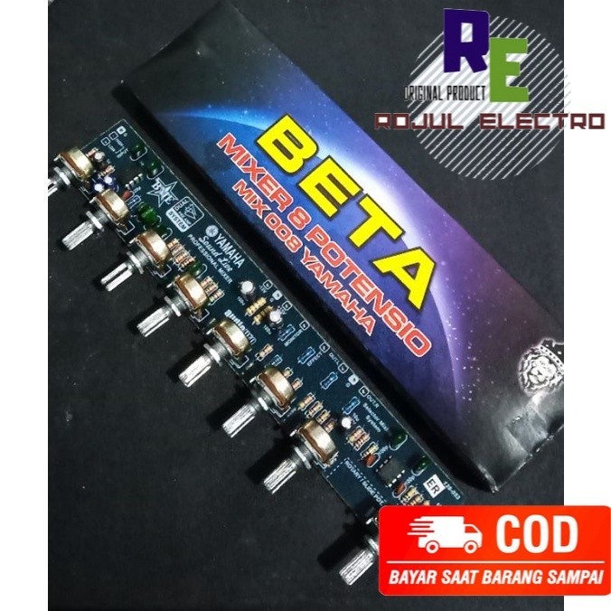 Kit mixer 8 potensio YAMAHA SOUND LIVE Profesional By BME