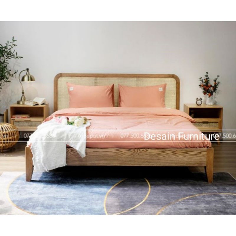 Desain furniture Tempat Tidur Rotan Furniture Jepara