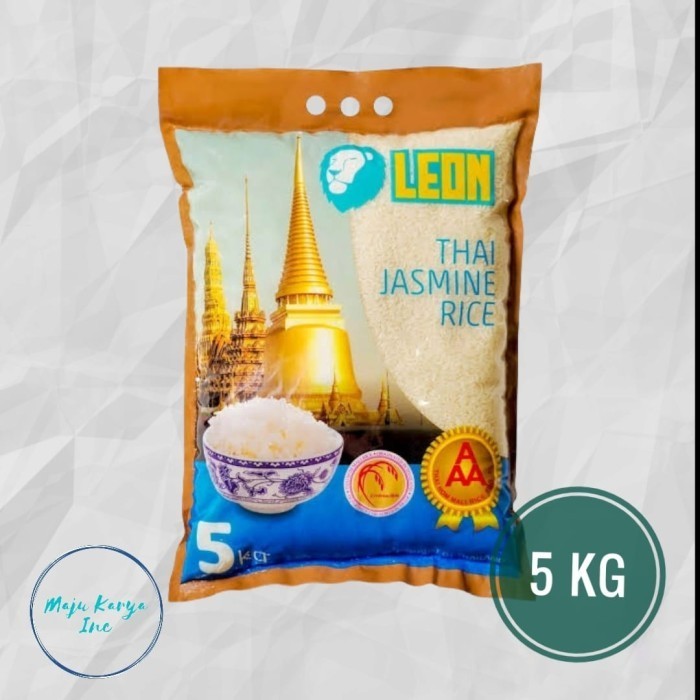 

Beras Leon Thailand Jasmine Rice 5 Kg