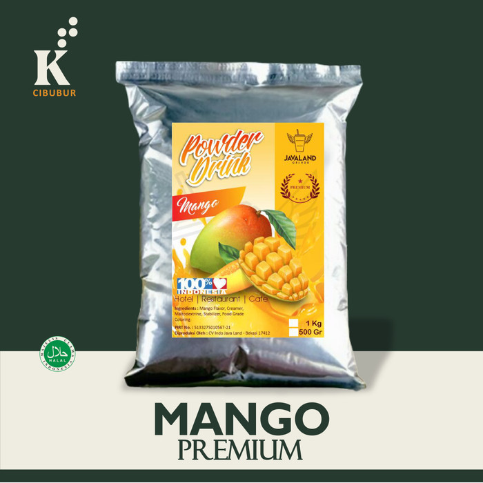 

PROMO Aneka Minuman Mango PREMIUM Bubuk Minuman Powder Drink Javaland