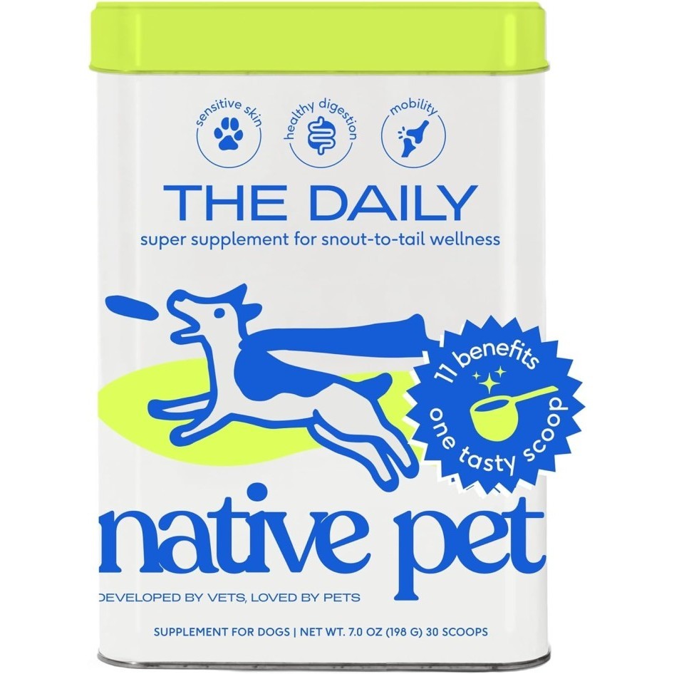 Native Pet The Daily Dog Supplement - 11 in 1 Multivitamin Anjing & Multifunctional