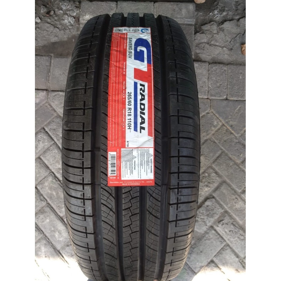GT Radial Savero Suv Size 265/60 R18