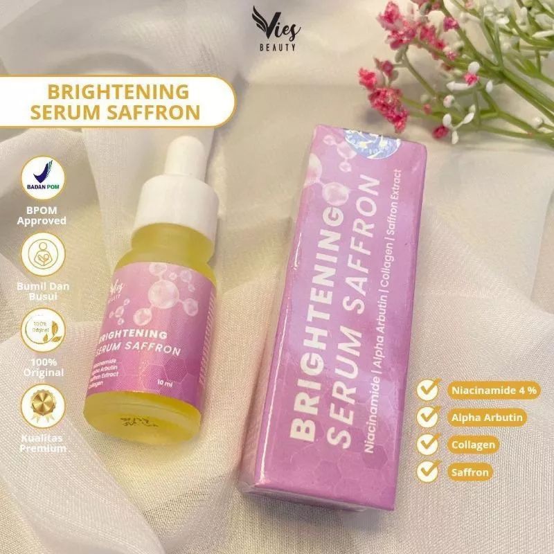 GLOW SERUM SAFFRON / VIES BEAUTY BPOM