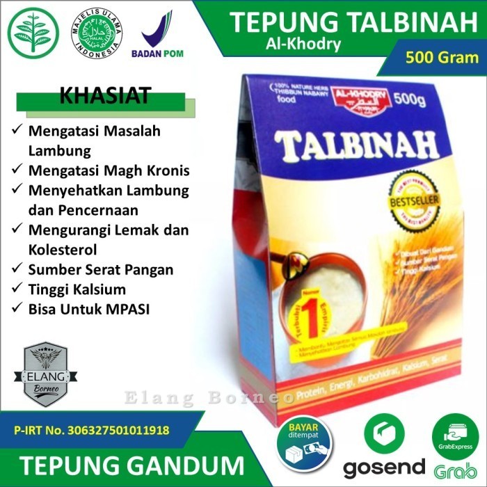 

[[Preium]] Tepung Talbinah Al Khodry Tepung Gandum Talbinah Kesehatan Lambung