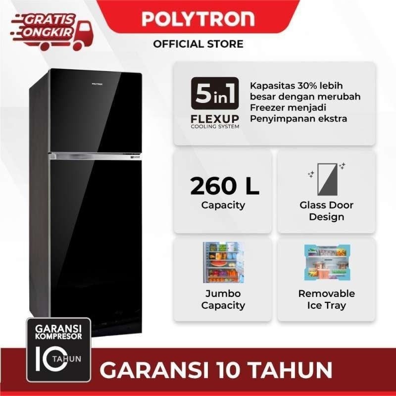 Polytron PRW 29HB kulkas 2pintu