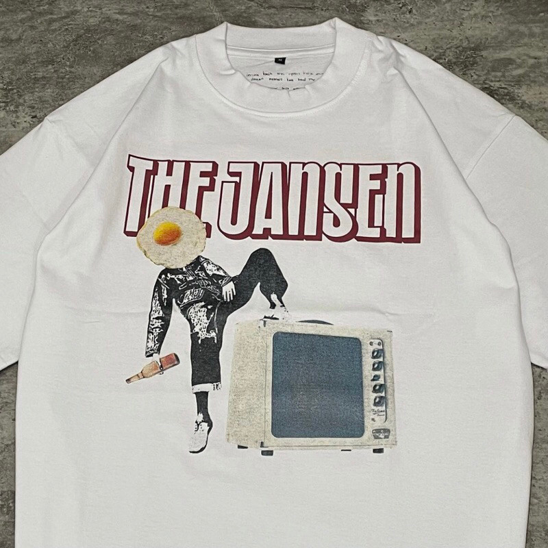 Kaos Band The Jansen - Banal wisata Tour 2022 White Cotton combad 24s katun tebal lembut adem kaos d