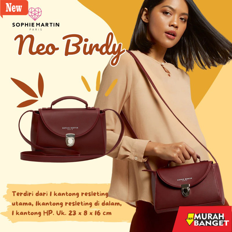 Selempang Wanita Kekinian tas selempang sophie paris neo birdy