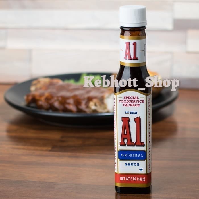 

CW A1 Original Steak Sauce Condiment Bumbu Saus Kondimen Daging Sapi 142g