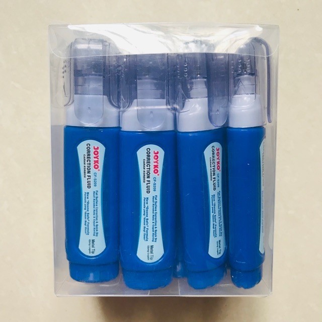 

Joyko Tip Ex Cair CF-S209 (1 Pack/ 12 Pcs) / Fluid Eraser Pulpen