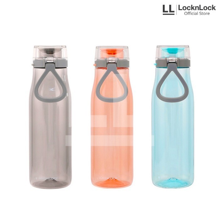 Original LocknLock Botol Minum Tritan Lock n Lock 750ml One Touch Sport Bottle 750ML - ABF685 Botol 