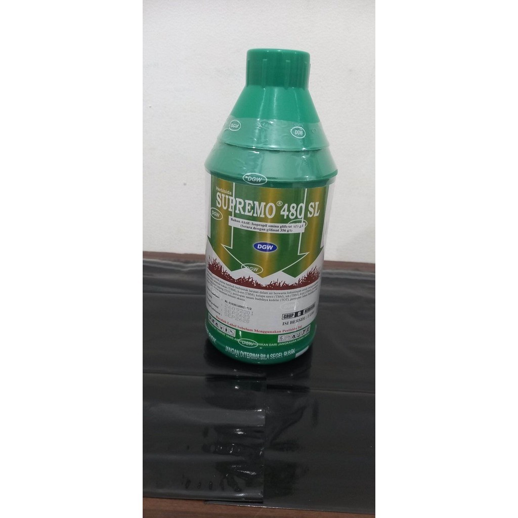 Herbisida Supremo 480 SL ukuran 1L Racun Rumput Sistemik
