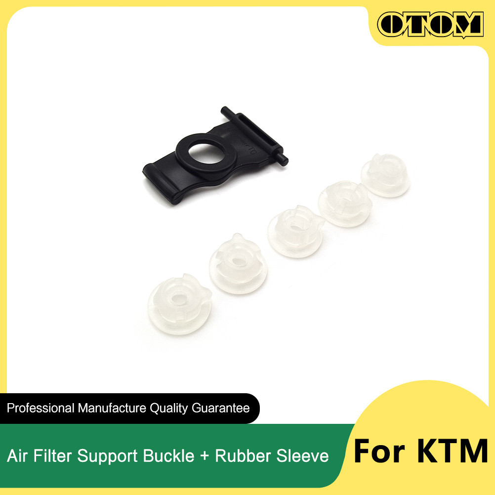 

OTOM 2024 Motorcycle Air Filter Support Buckle Holding Bracket Quick Release Rubber Grommet Pad For KTM HUSQVARNA GASGAS Bikes