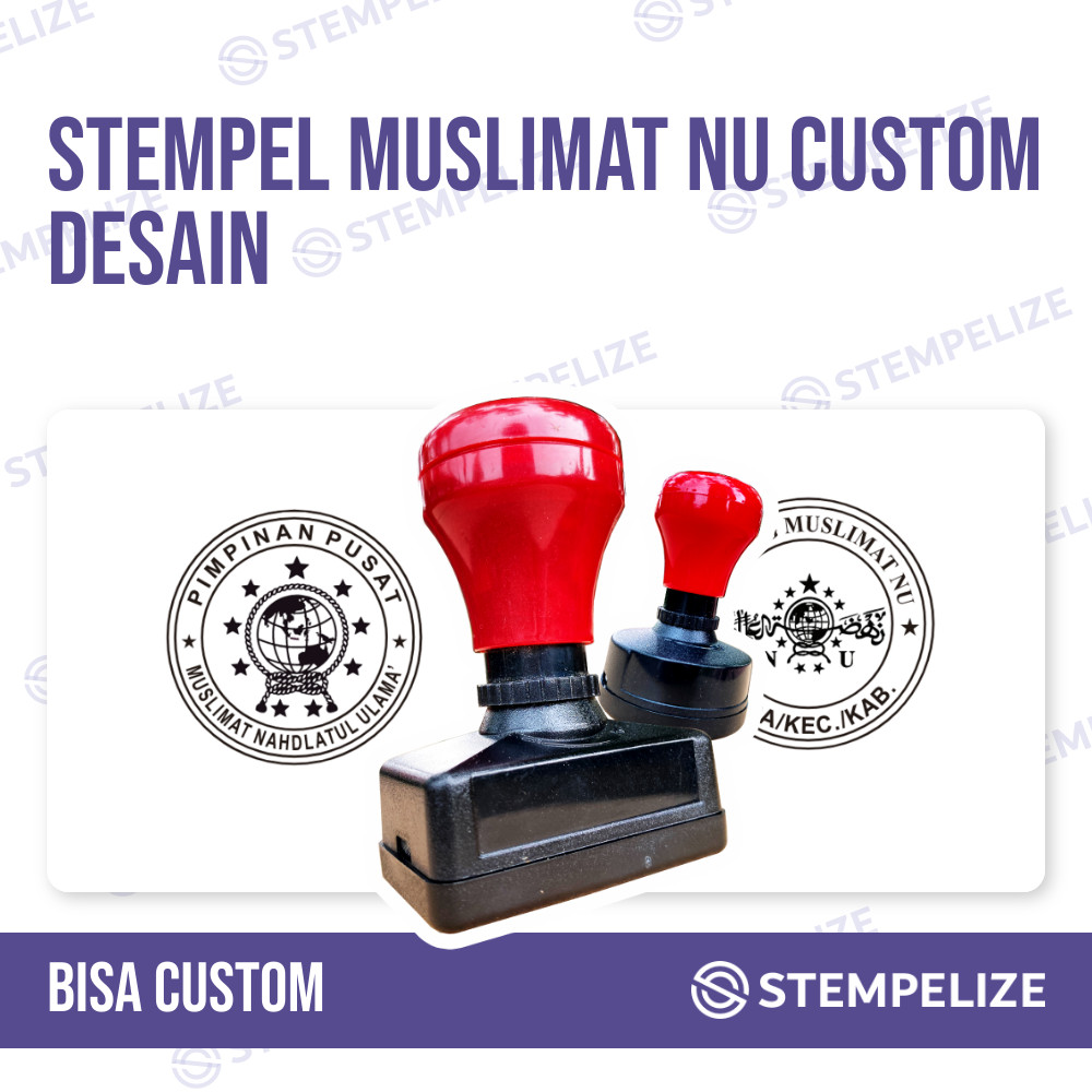 

Stempel Muslimat NU Custom Desain
