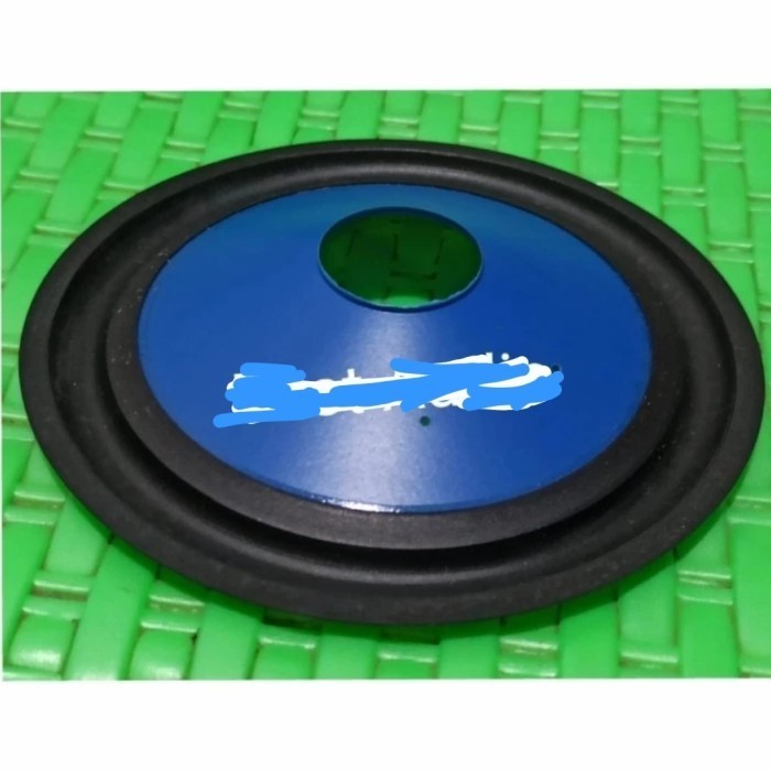 daun speaker 5inch 5in 5 inch woofer lubang 25mm kertas paper cone F