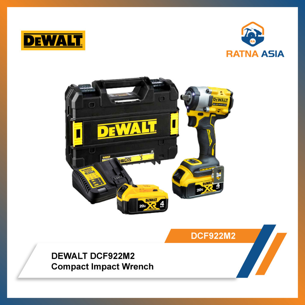 Dewalt DCF922M2 Compact Impact Wrench 18/20V
