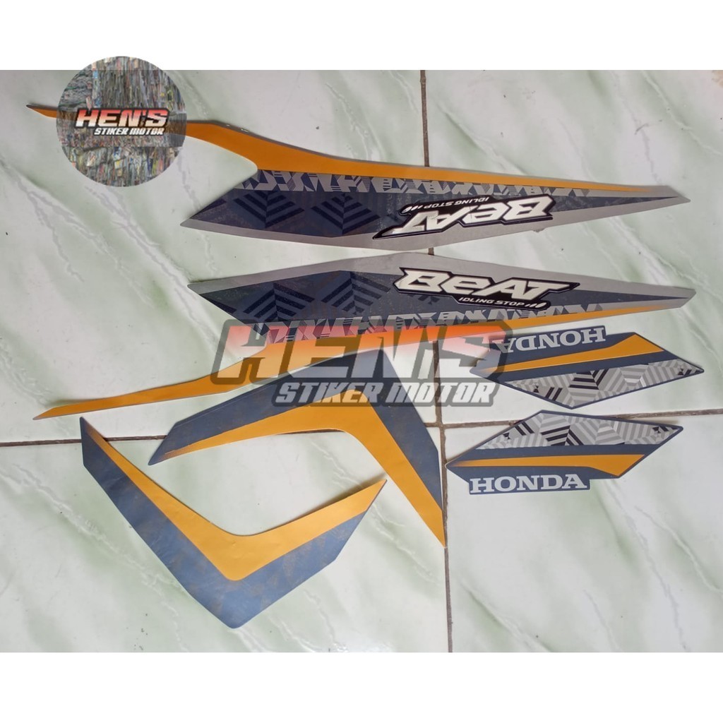 stiker striping honda beat iss 125 2022